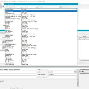 selecion deo tipo de datos de plantillas
